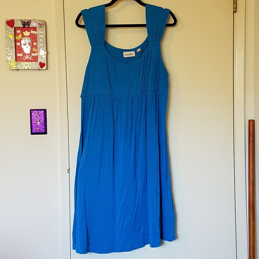 Avenue sleeveless dress size 22/24 turquoise